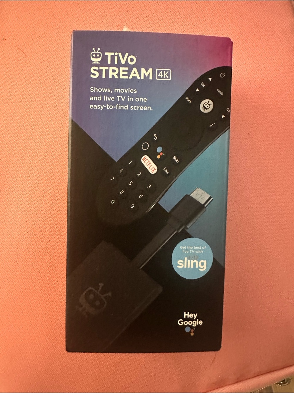 Stream 4K Streaming Media Player - Black